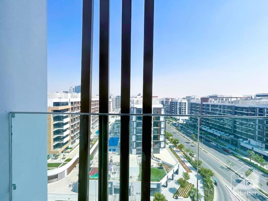 Elegant Meydan Studio With Balcony Views Apartment Dubai Exterior photo