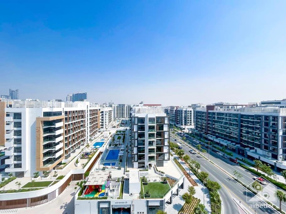 Elegant Meydan Studio With Balcony Views Apartment Dubai Exterior photo